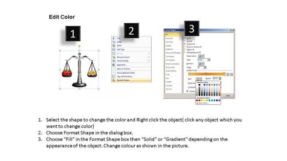 Fruits Scale Health PowerPoint Slides And Ppt Diagram Templates