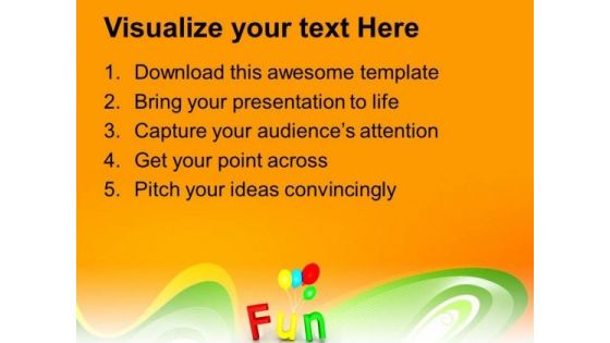 Fun Balloons Holidays PowerPoint Templates And PowerPoint Themes 1112