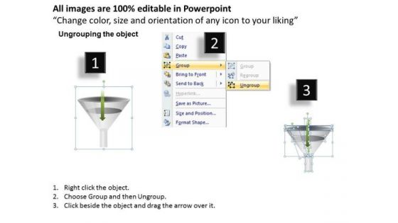 Funnels PowerPoint Slides With Editable Text Boxes For Ppt Presentations