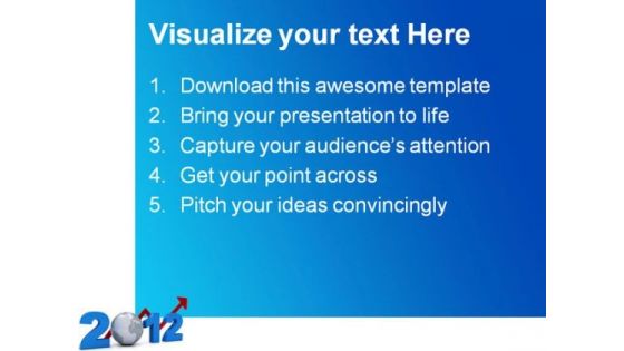 Future Success Concept Global Business PowerPoint Themes And PowerPoint Slides 0911