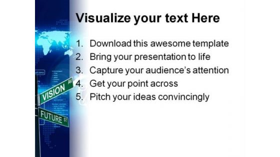 Future Vision Business PowerPoint Template 0510