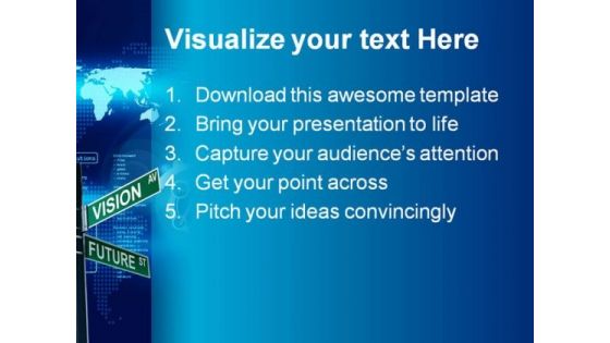 Future Vision Business PowerPoint Template 0510
