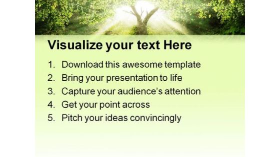 Garden Eden Nature PowerPoint Themes And PowerPoint Slides 0411