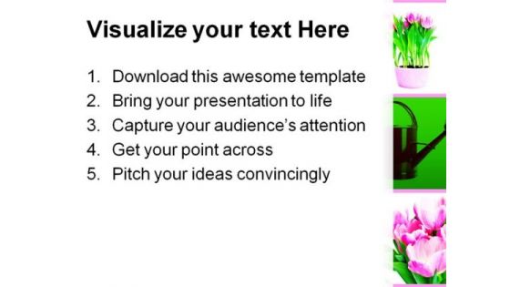Gardening Nature PowerPoint Templates And PowerPoint Backgrounds 0911