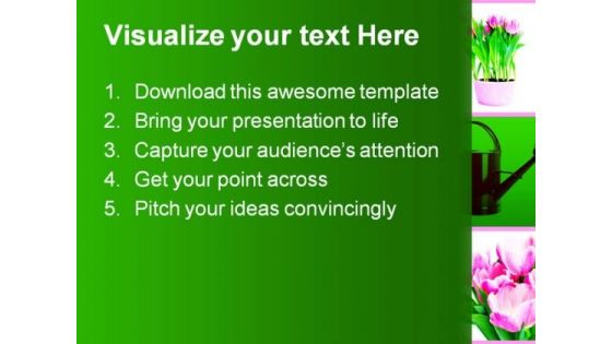 Gardening Nature PowerPoint Templates And PowerPoint Backgrounds 0911