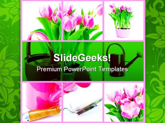 Gardening Nature PowerPoint Themes And PowerPoint Slides 0911