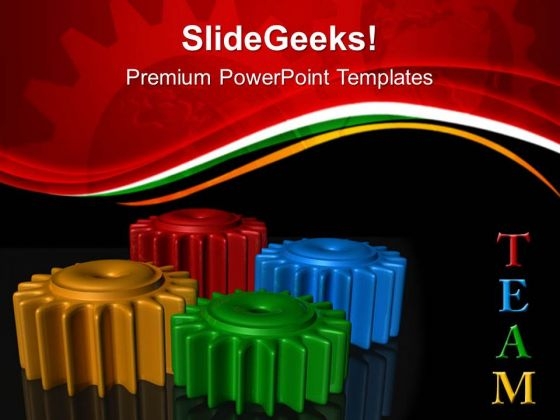 Gears01 Teamwork PowerPoint Templates And PowerPoint Themes 0512