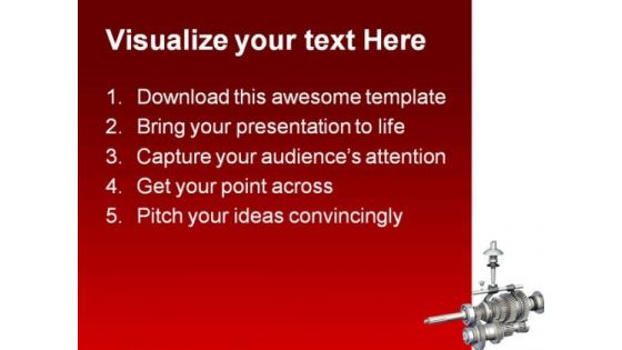 Gears Industrial PowerPoint Templates And PowerPoint Backgrounds 0311