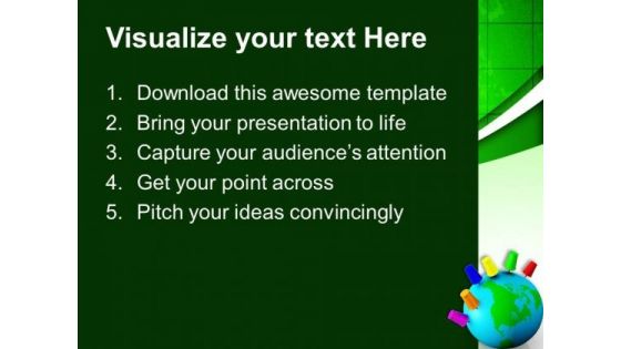 Geo Location Sign On Globe Travel PowerPoint Templates And PowerPoint Themes 0812