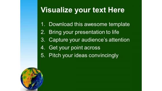 Geography Earth Globe PowerPoint Templates And PowerPoint Themes 0712