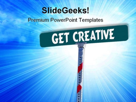 Get Creative Metaphor PowerPoint Templates And PowerPoint Backgrounds 0911