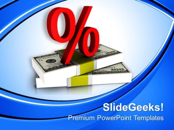 Get Good Interest On Saving PowerPoint Templates Ppt Backgrounds For Slides 0513