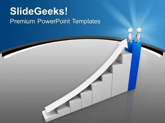Get The Number One Position PowerPoint Templates Ppt Backgrounds For Slides 0713