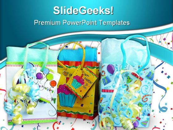 Gift Bags Festival PowerPoint Templates And PowerPoint Backgrounds 0311