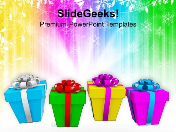 Gift Box Celebration Festival PowerPoint Templates And PowerPoint Themes 1112
