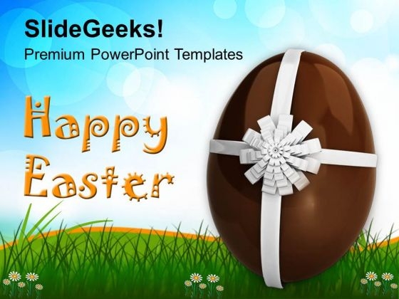 Gift Of Easter Egg PowerPoint Templates Ppt Backgrounds For Slides 0313