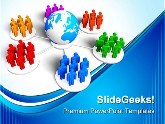 Global Communication Business PowerPoint Themes And PowerPoint Slides 0311