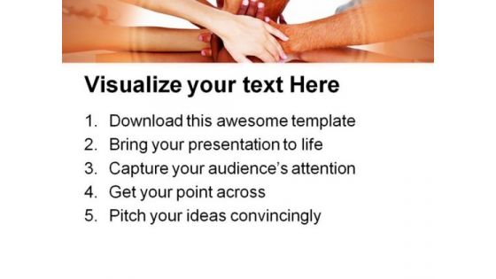 Global Diversity Business PowerPoint Templates And PowerPoint Backgrounds 0811