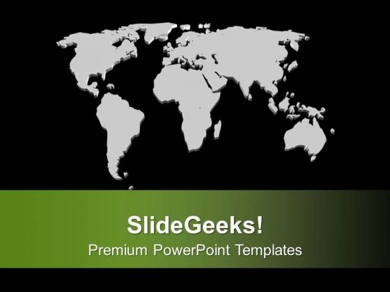 Global Economy Business Theme PowerPoint Templates Ppt Backgrounds For Slides 0413