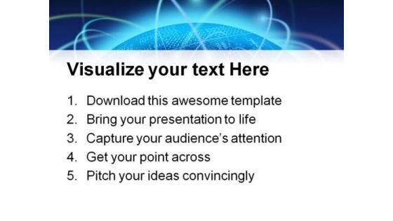 Global Information Technology PowerPoint Templates And PowerPoint Backgrounds 0611