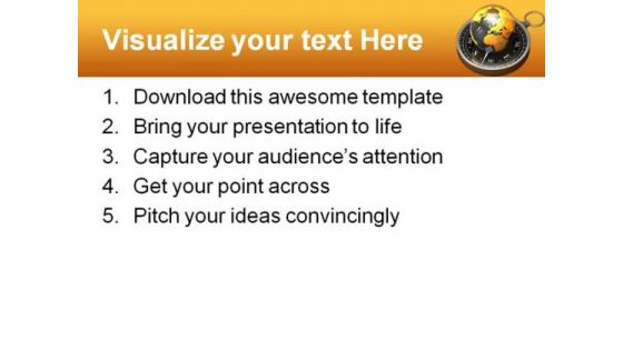 Global Navigation Geographical PowerPoint Themes And PowerPoint Slides 0211