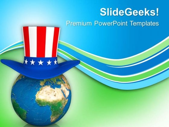 Global Patriotic Day Americana PowerPoint Templates Ppt Backgrounds For Slides 0813