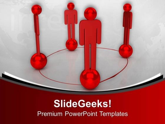 Global People Networking Concept PowerPoint Templates Ppt Backgrounds For Slides 0713