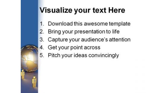 Global Team Business PowerPoint Templates And PowerPoint Backgrounds 0711