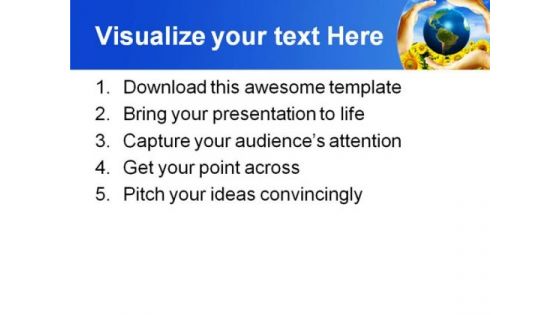Global Unity Nature PowerPoint Template 0610
