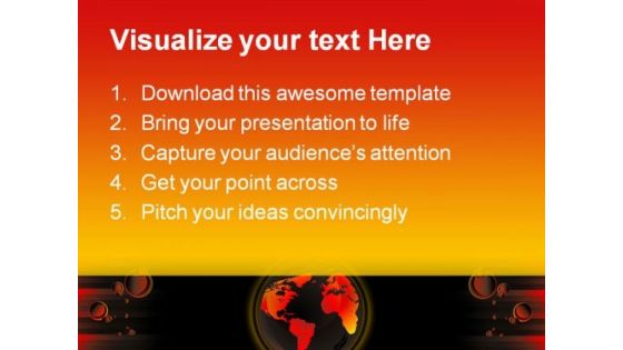 Global Warming Abstract PowerPoint Templates And PowerPoint Backgrounds 0411