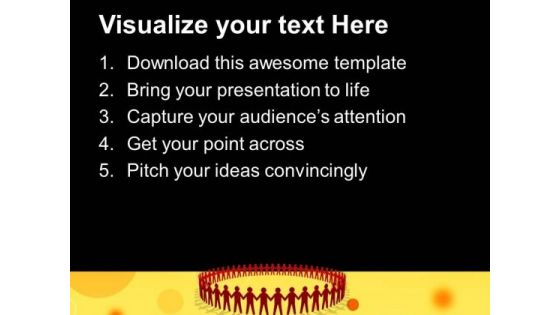 Global World Teamwork PowerPoint Templates And PowerPoint Themes 0612