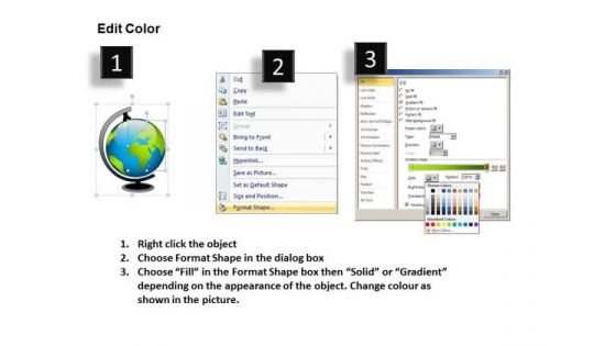 Globe Education Blackboard PowerPoint Slides And Ppt Diagram Templates