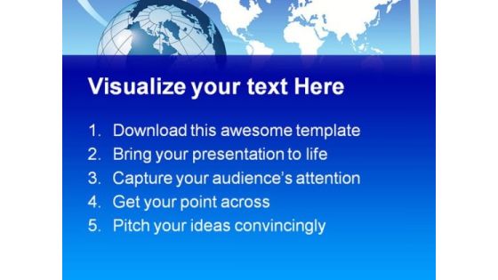 Globe Map Email Internet PowerPoint Templates And PowerPoint Backgrounds 0611