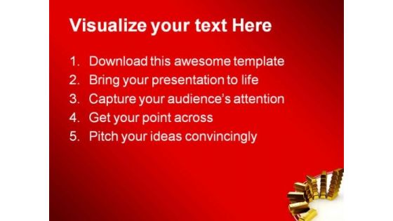 Gold Bars Finance PowerPoint Themes And PowerPoint Slides 0511