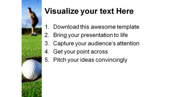 Golf Game PowerPoint Templates And PowerPoint Backgrounds 0511