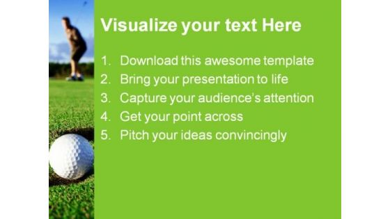 Golf Game PowerPoint Templates And PowerPoint Backgrounds 0511