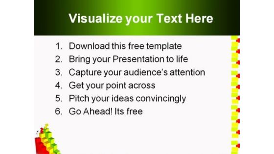 Creative Business Graph PowerPoint Template