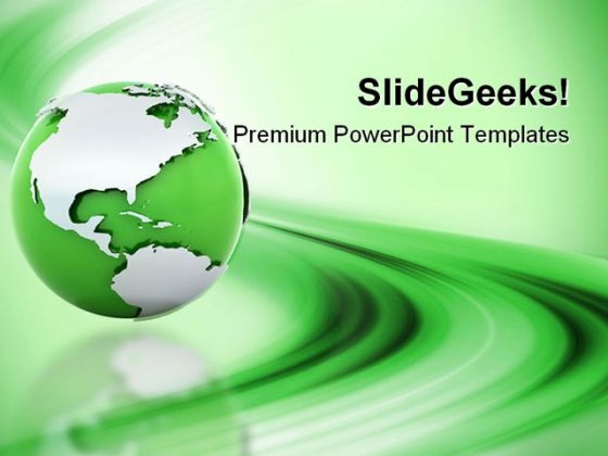 Green Earth Abstract PowerPoint Themes And PowerPoint Slides 0311