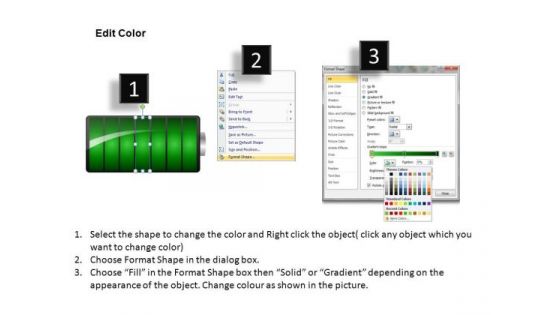 Green Energy Batteries Charging And Discharging PowerPoint Slides And Ppt Diagram Templates