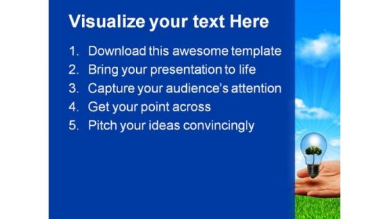 Green Energy Concept Nature PowerPoint Themes And PowerPoint Slides 0211