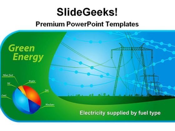 Green Energy Plant Technology PowerPoint Themes And PowerPoint Slides 0311