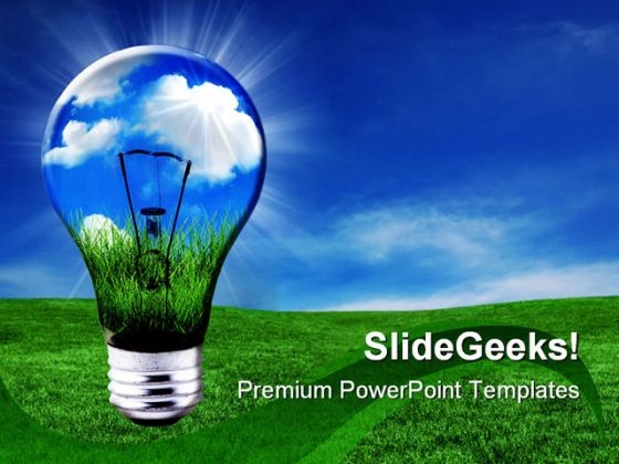 Green Energy Solutions Nature PowerPoint Templates And PowerPoint Backgrounds 0511