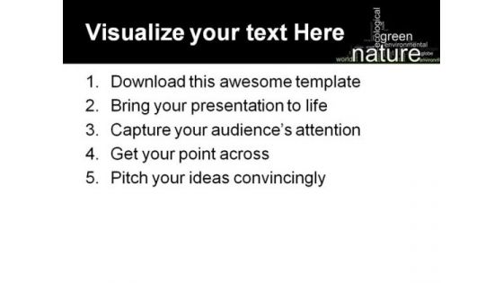 Green Environmental Nature PowerPoint Templates And PowerPoint Backgrounds 0611