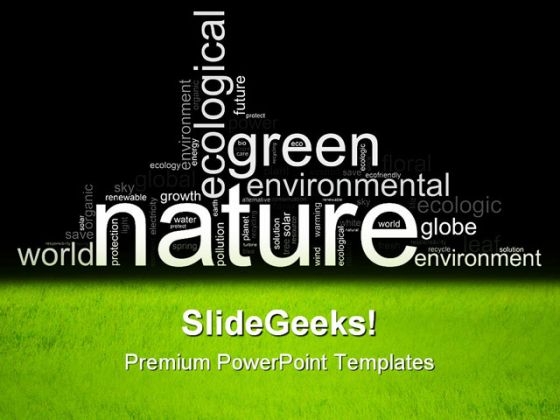 Green Environmental Nature PowerPoint Templates And PowerPoint Backgrounds 0611