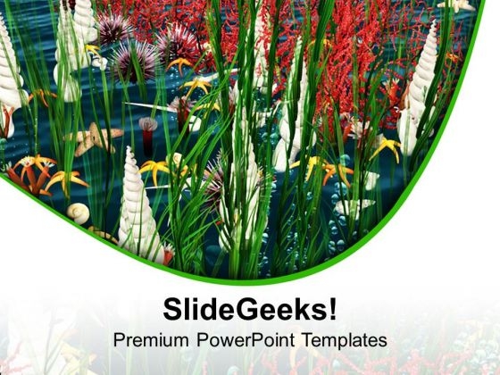 Green Garden Theme Background PowerPoint Templates Ppt Backgrounds For Slides 0513