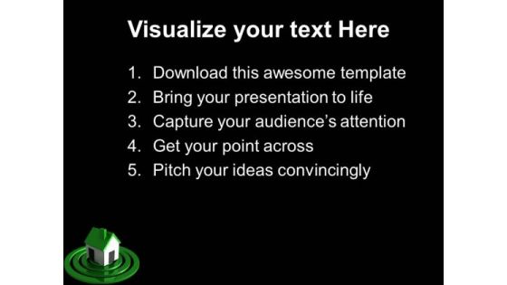 Green Home Target Family PowerPoint Templates And PowerPoint Themes 0712
