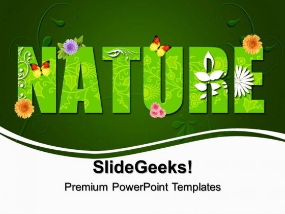 Green Nature Environment PowerPoint Templates And PowerPoint Themes 0312