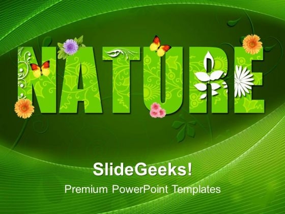 Green Nature Environment PowerPoint Templates And PowerPoint Themes 0412