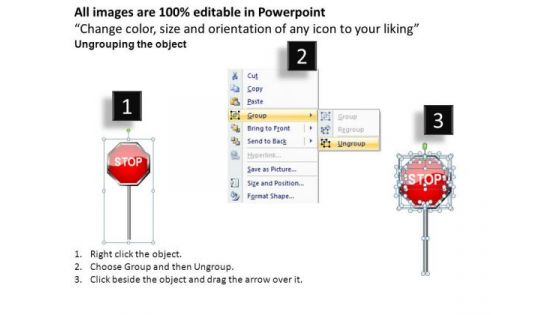 Green Red Stop Go Sign Traffic Direction PowerPoint Slides And Ppt Diagram Templates