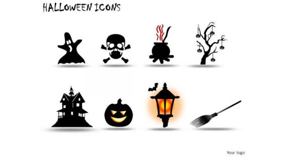 Group Halloween Icons PowerPoint Slides And Ppt Diagram Templates